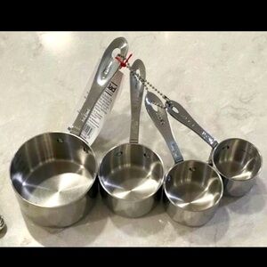 NWT All-clad measuring cups heavy duty, kitchen utensils, Baking Tools, gifts!